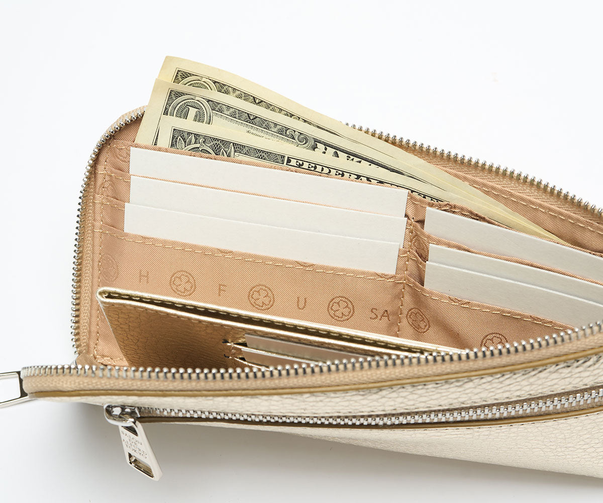 L字ファスナー 長財布 SAロゴ入り 1820-sa