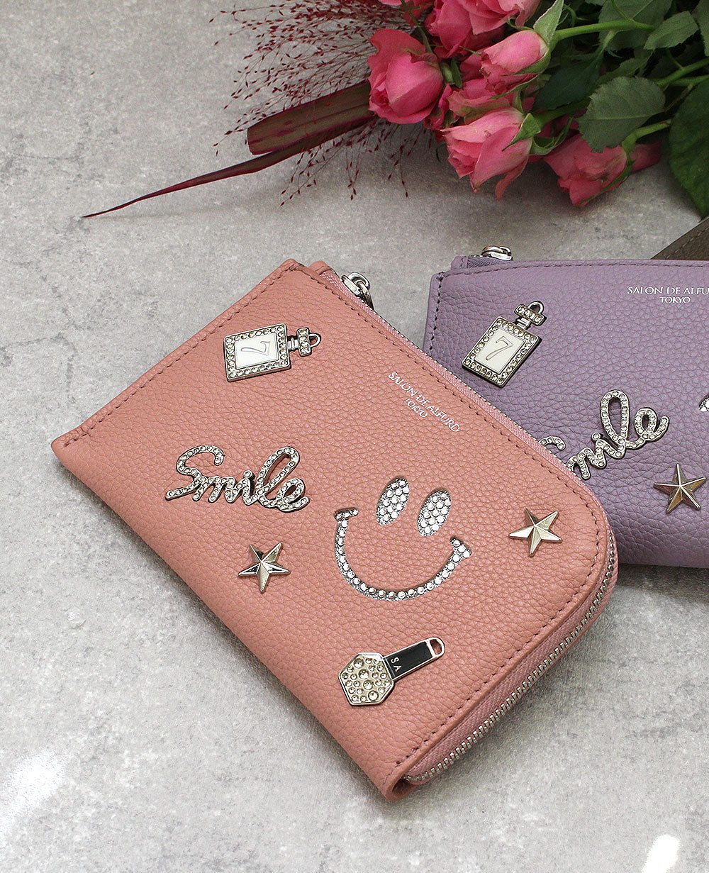 ルクーチェ L字ファスナー ミニ財布 スペイン製レザーVer. 1352-sc