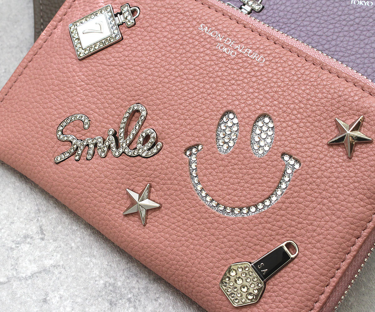 ルクーチェ L字ファスナー ミニ財布 スペイン製レザーVer. 1352-sc