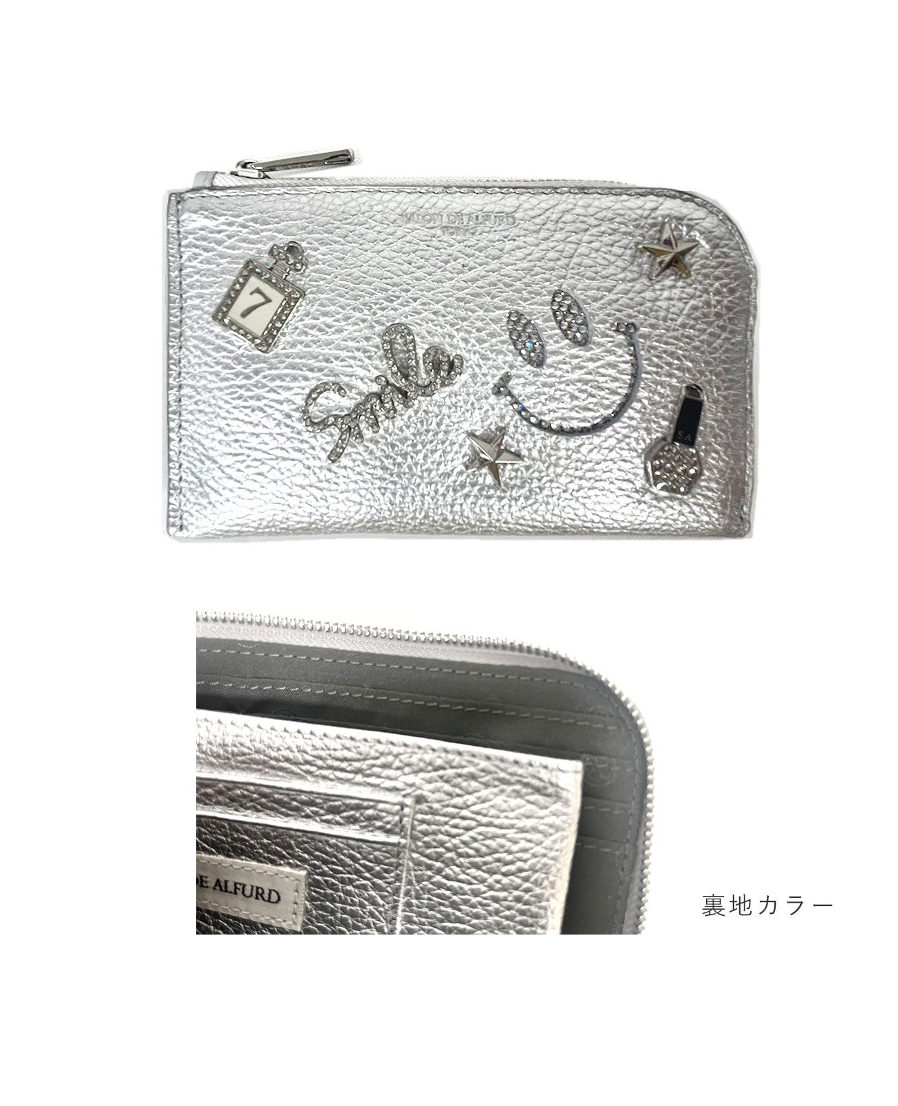 ルクーチェ L字ファスナー ミニ財布 1352