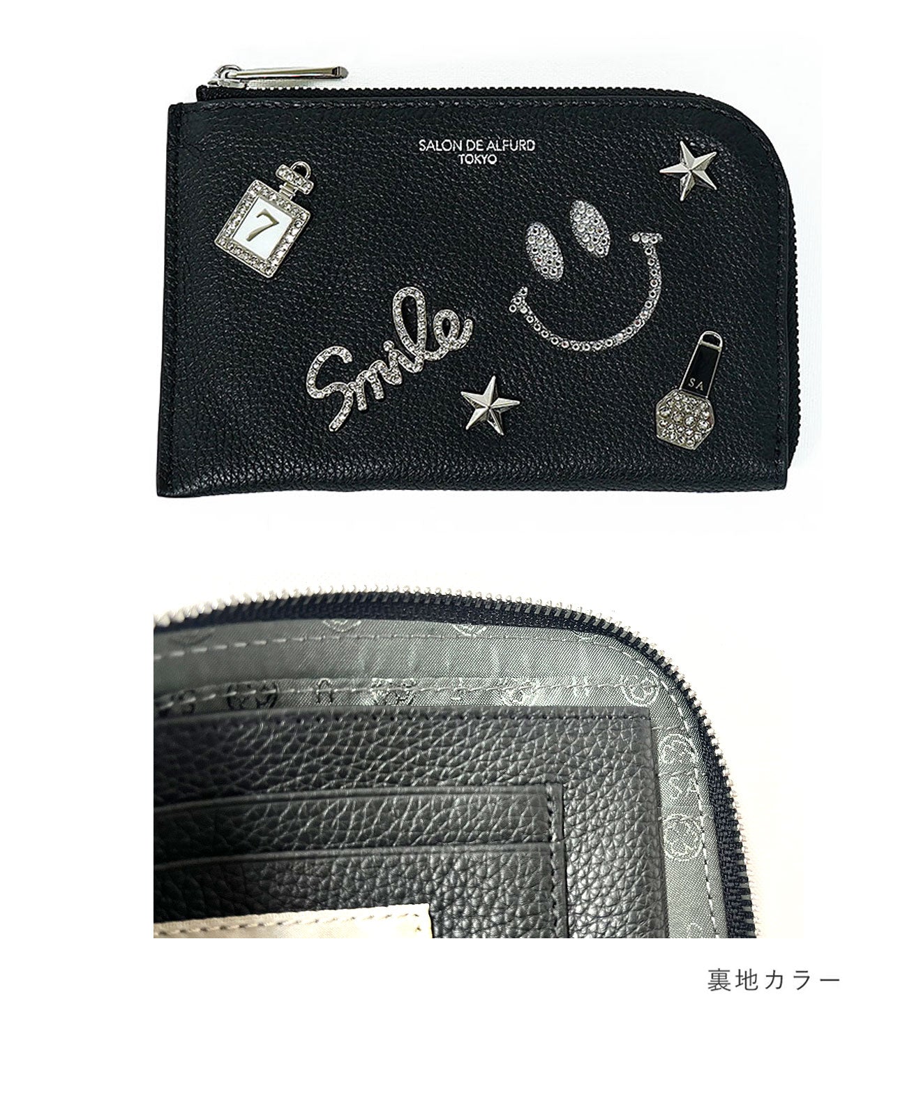 ルクーチェ L字ファスナー ミニ財布 スペイン製レザーVer. 1352-sc