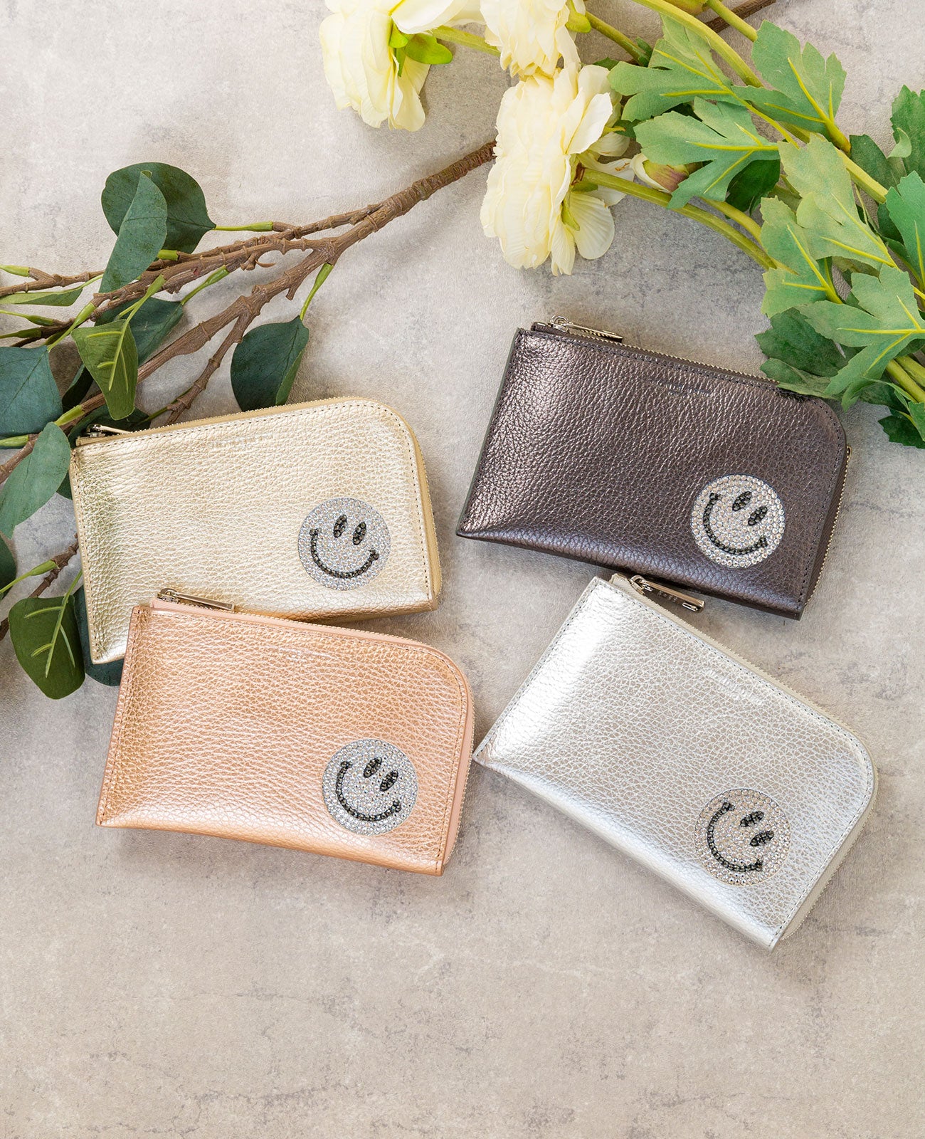 スマイル L字ミニ財布 1411-sw