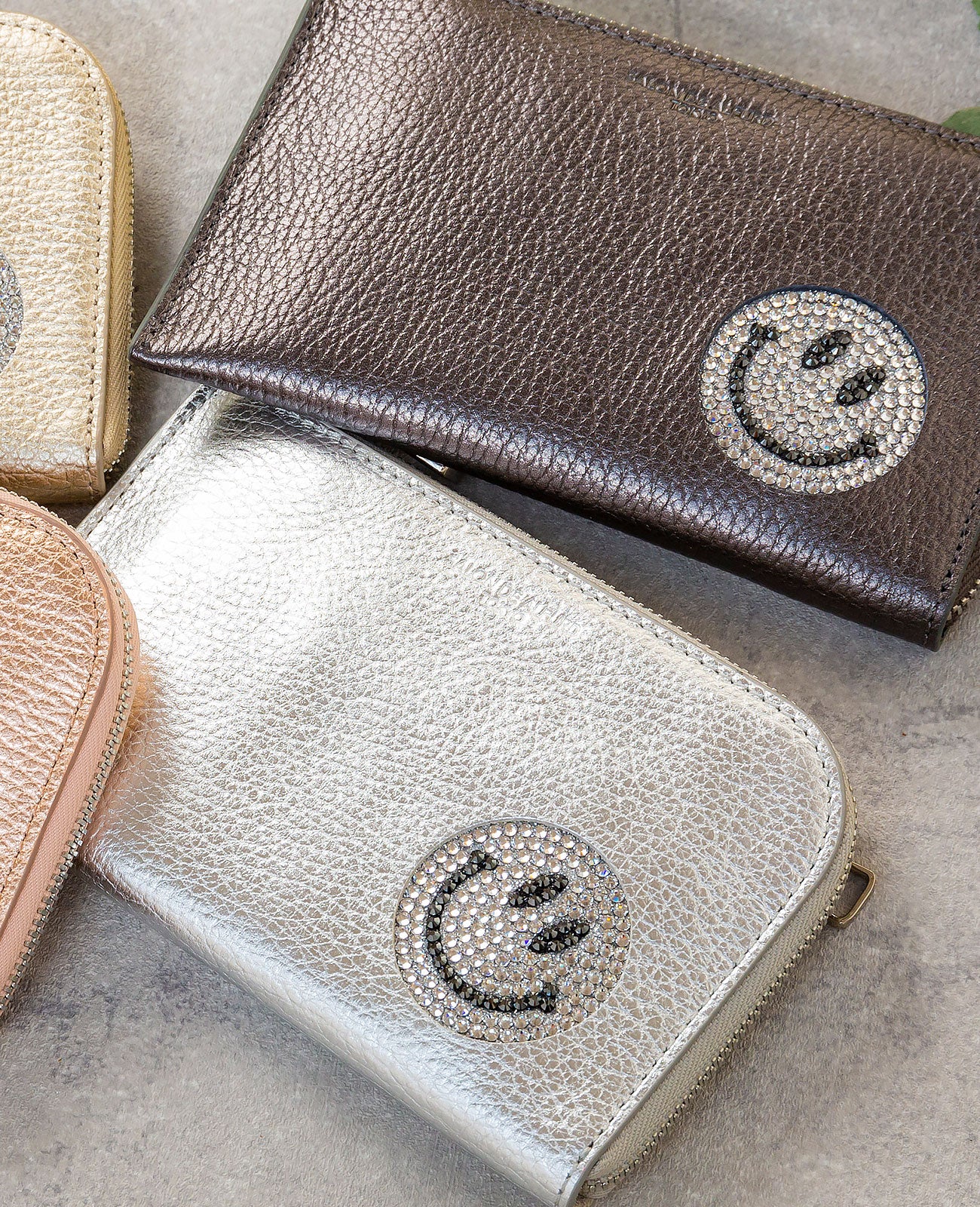 スマイル L字ミニ財布 1411-sw