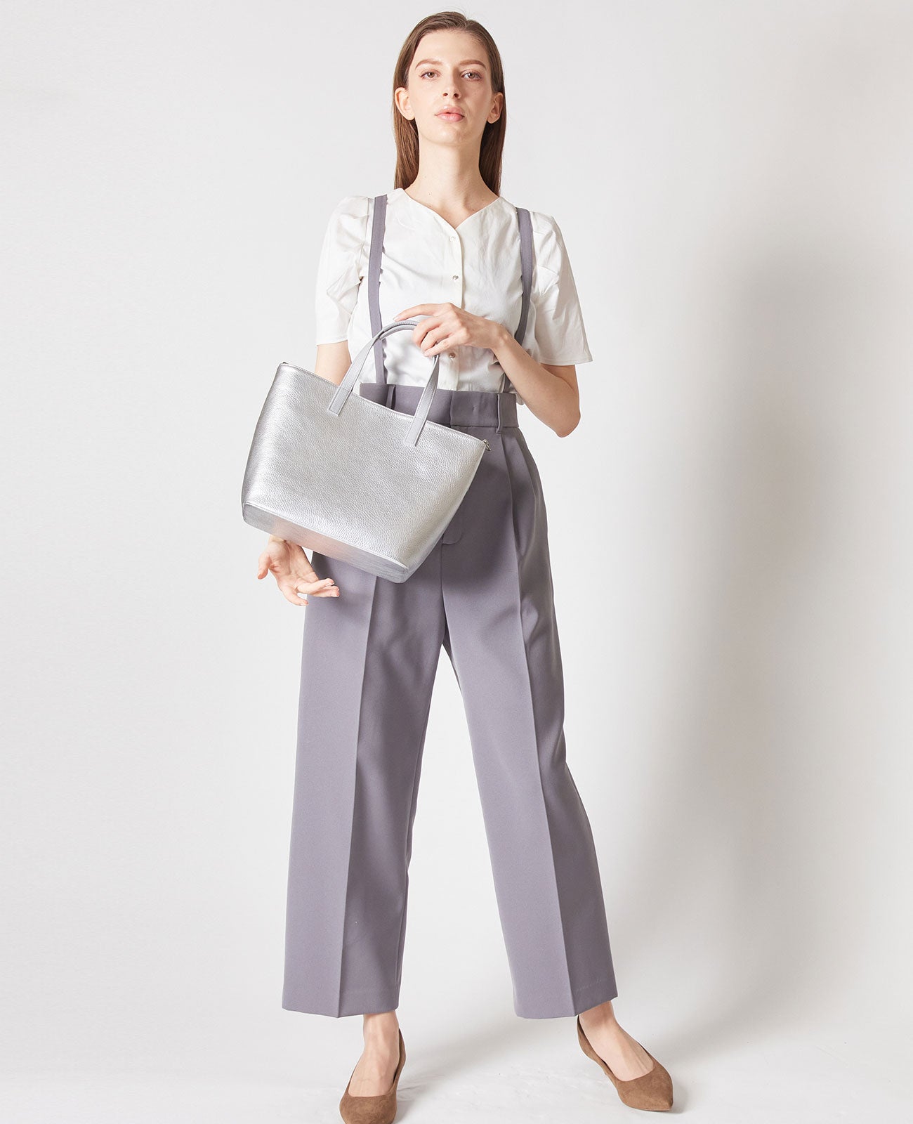 <幅広ショルダー付き>ジャグジー 2WAYトートバッグ Sサイズ 1608-set