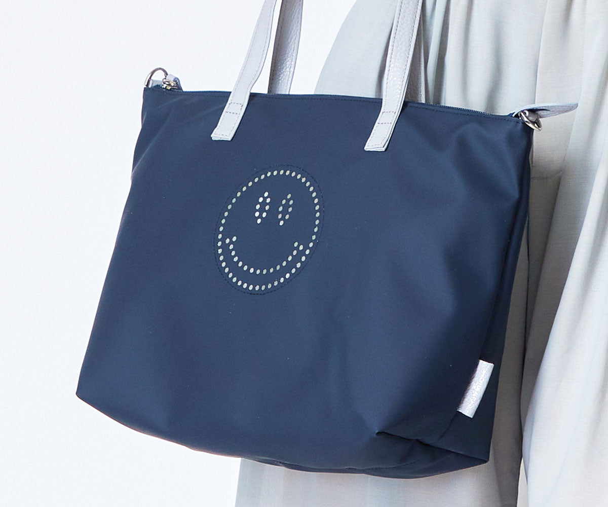 スマイル フランチェスカ PU トートバッグ 1624