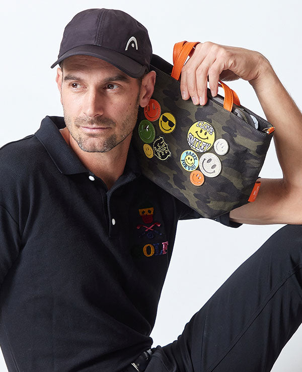 サックドプロムナード スマイル ワッペン ゴルフ&タウンVer. 1707