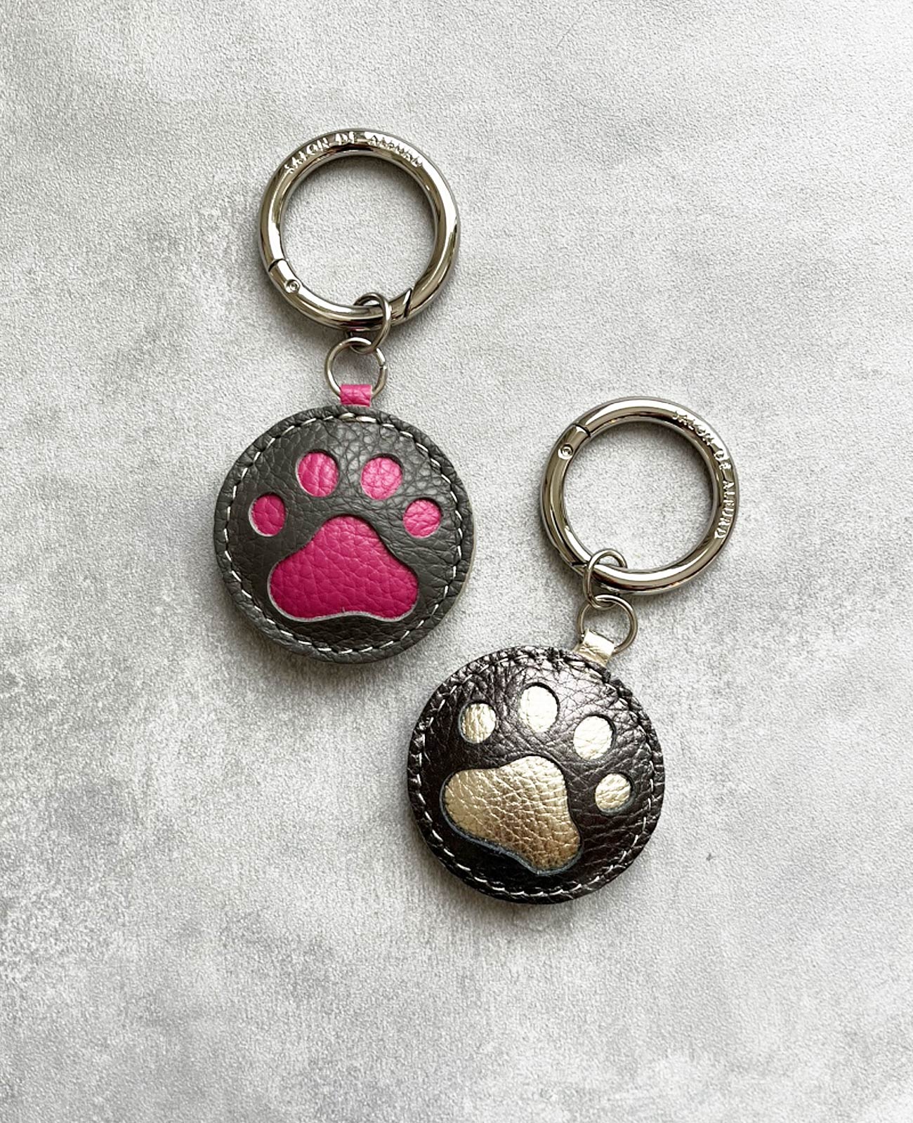 1729 肉球 バッグチャーム