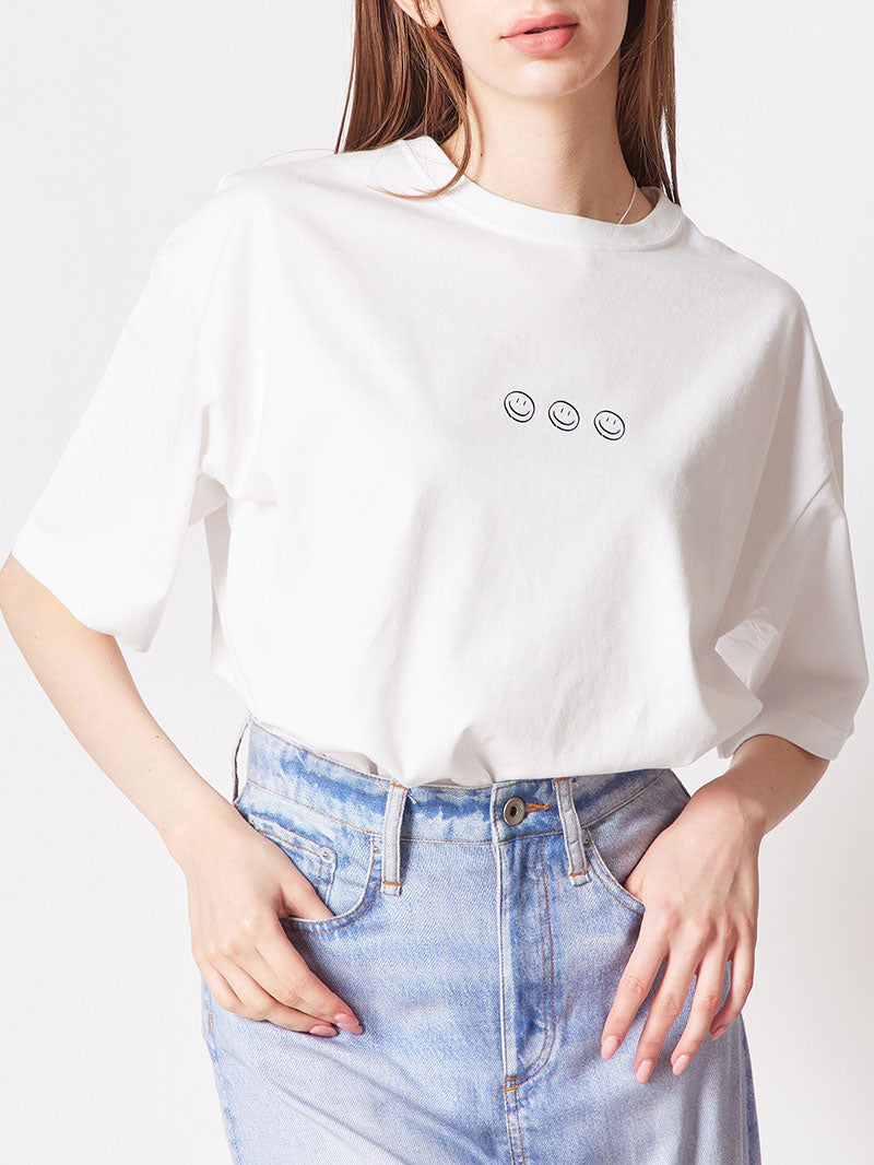 スリースマイル ビッグTシャツ 1782
