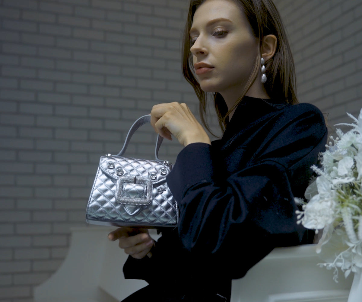 テネラ 2WAY フラップ ミニハンドバッグ 1861