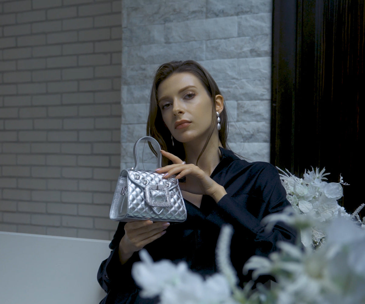 テネラ 2WAY フラップ ミニハンドバッグ 1861