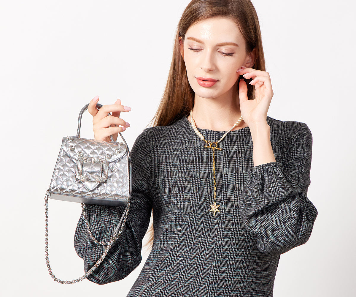 テネラ 2WAY フラップ ミニハンドバッグ 1861