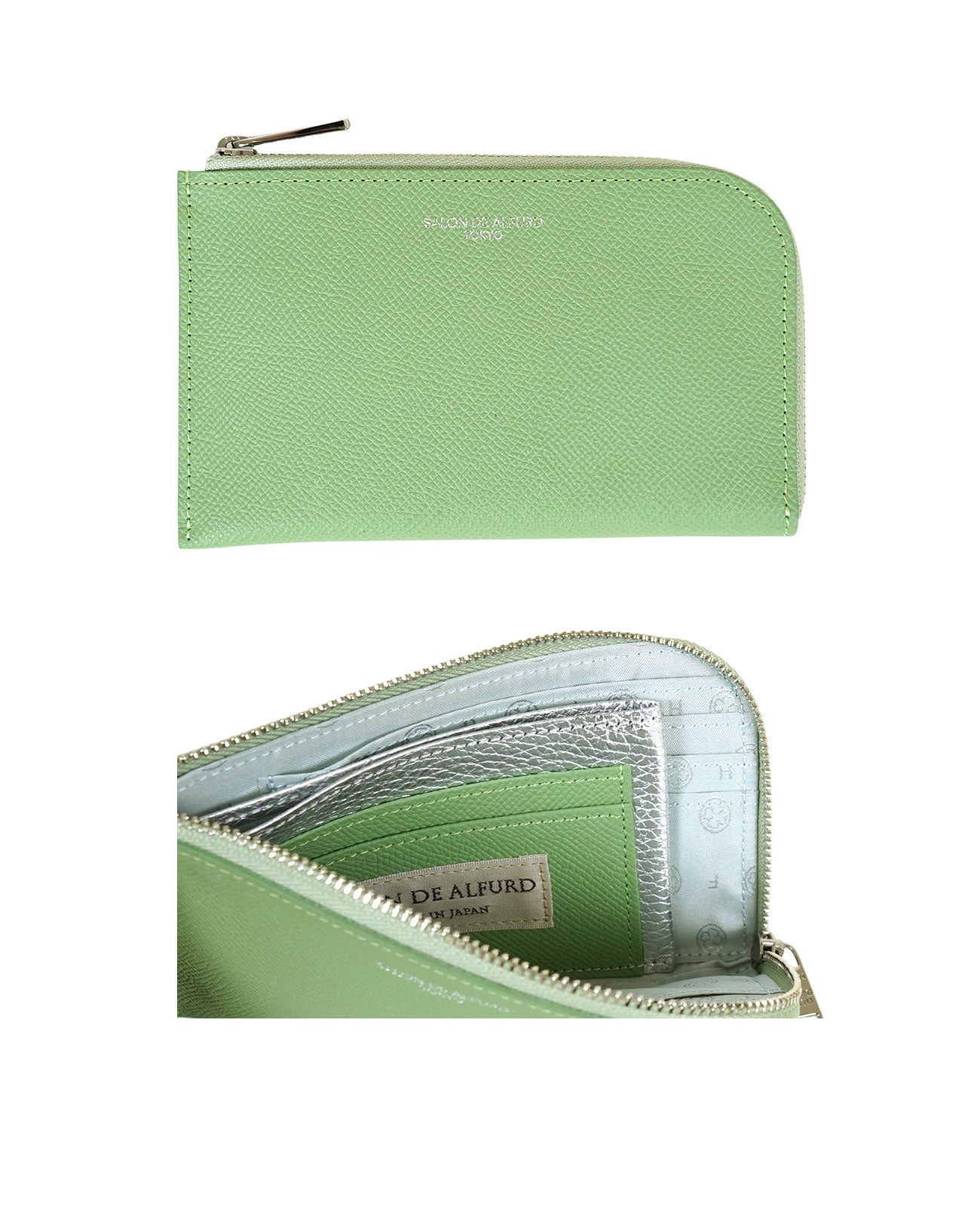 L字ミニ財布 1923-gr