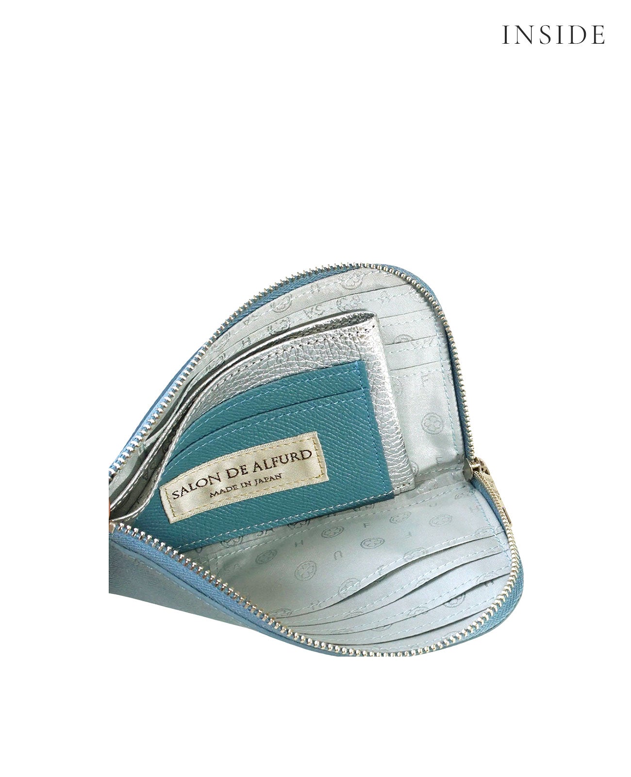 L字ミニ財布 1923-gr