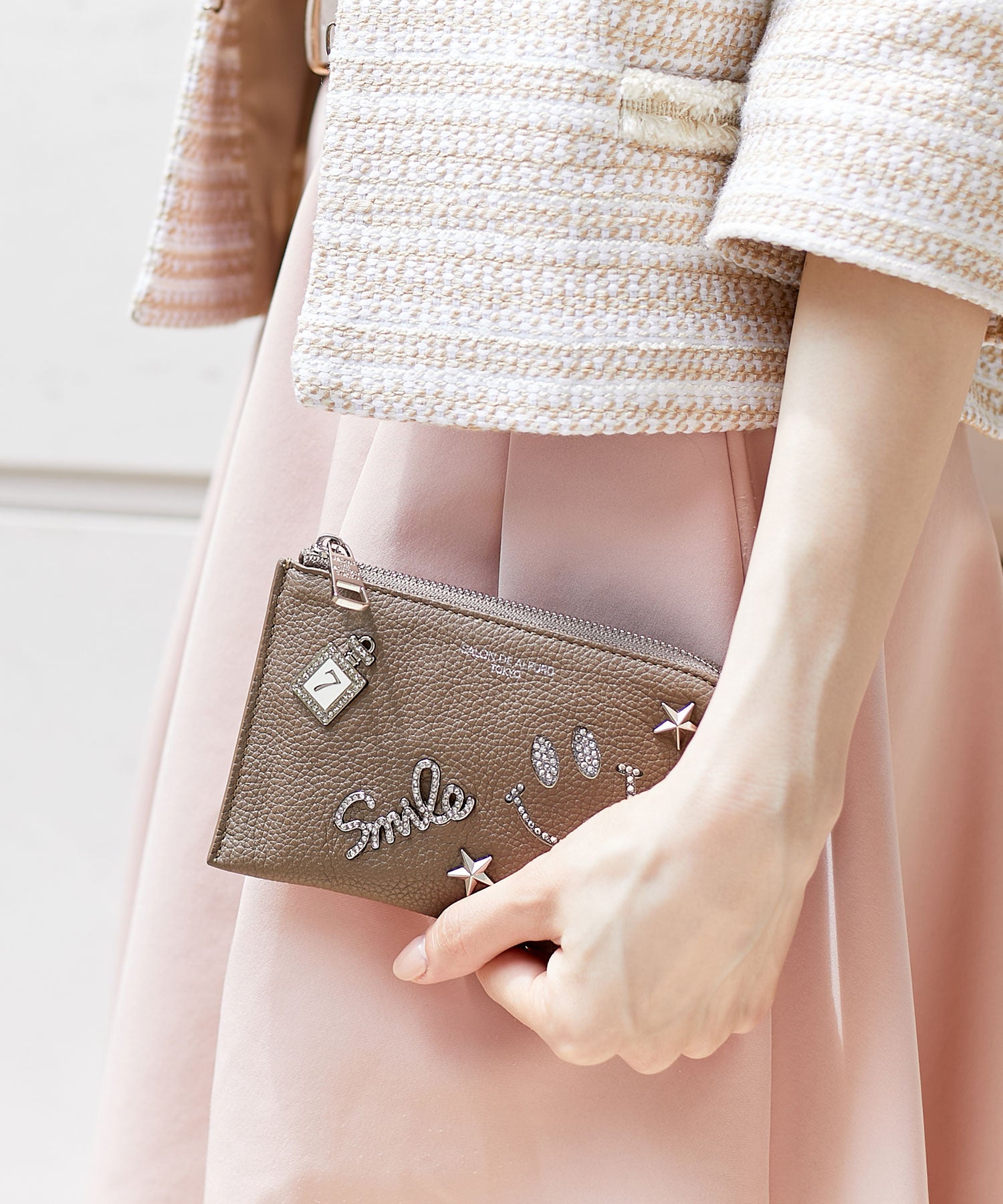 ルクーチェ L字ファスナー ミニ財布 スペイン製レザーVer. 1352-sc