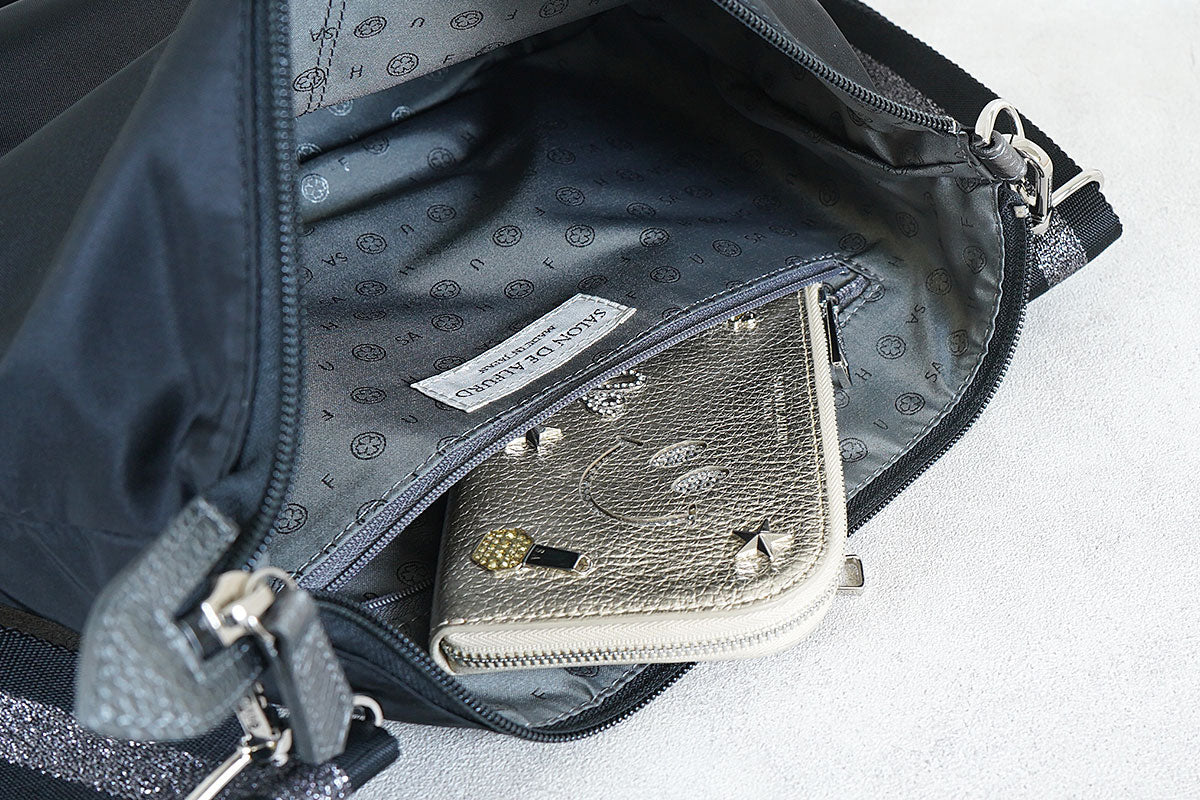 ホリゾンタルポシェット Mサイズ リュクスナイロンVer. 1413-lny