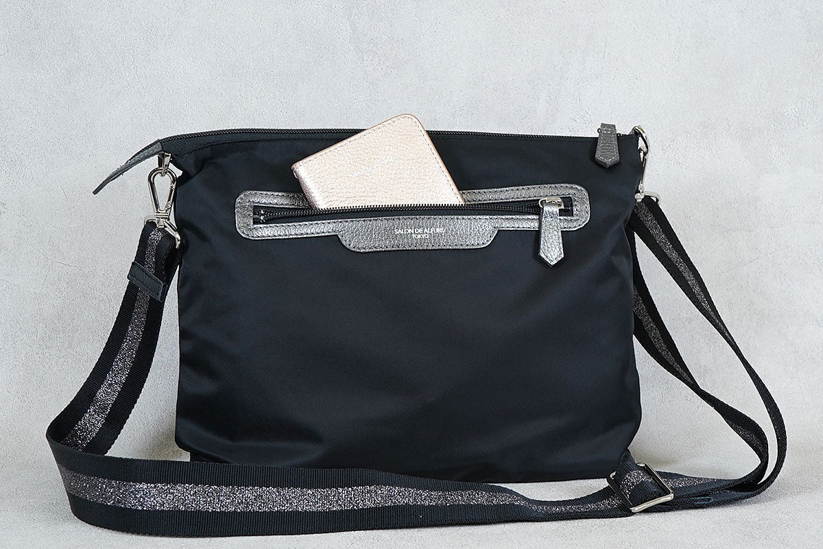 ホリゾンタルポシェット Mサイズ リュクスナイロンVer. 1413-lny