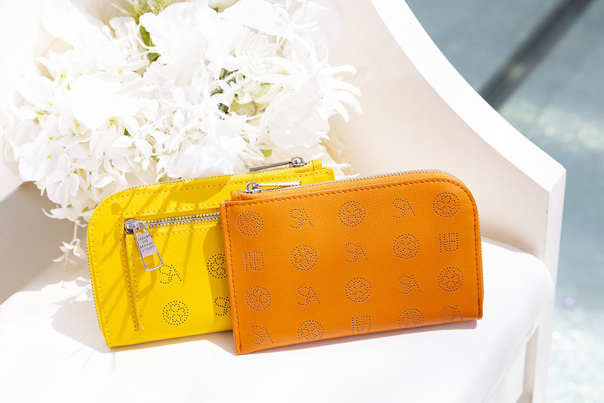 happy for you & SA モノグラムL字ミニ財布 1755