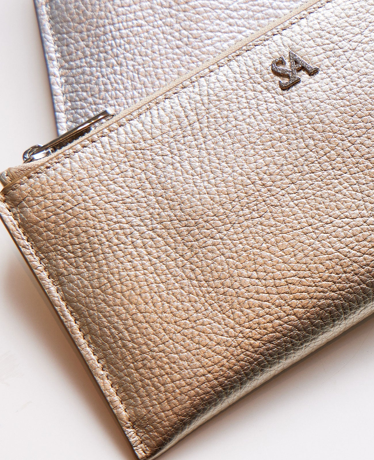 L字ファスナー 長財布 SAロゴ入り 1820-sa