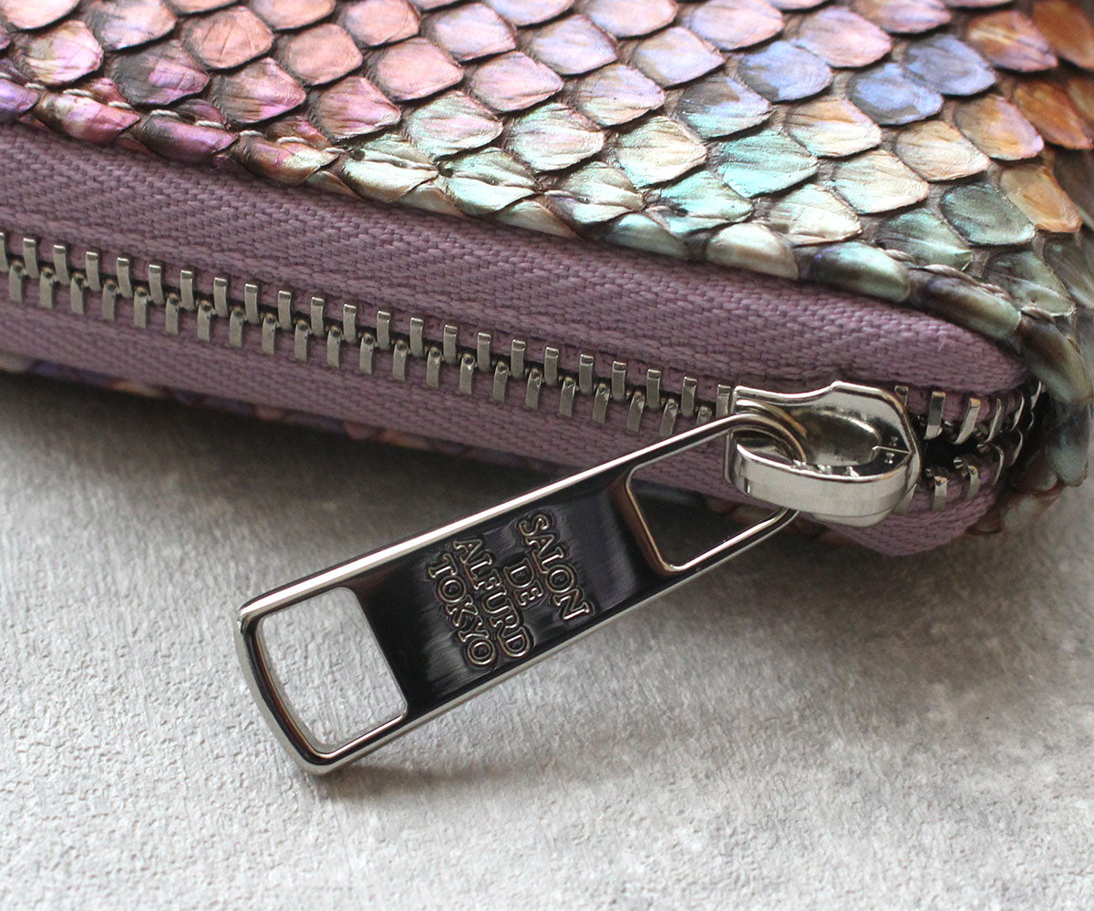 アンジェリーナ長財布 パイソンレザー SAロゴ 1900