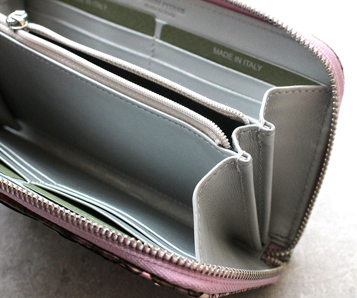 アンジェリーナ長財布 パイソンレザー SAロゴ 1900