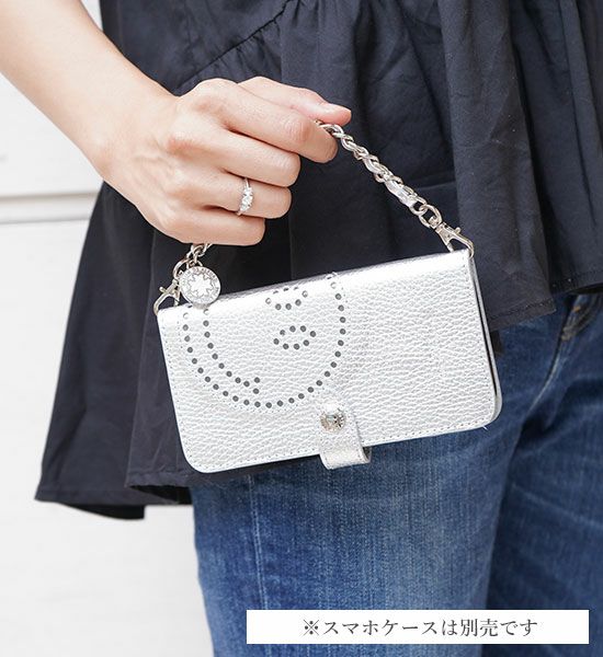 レザー ショートチェーン クローバー付 1537