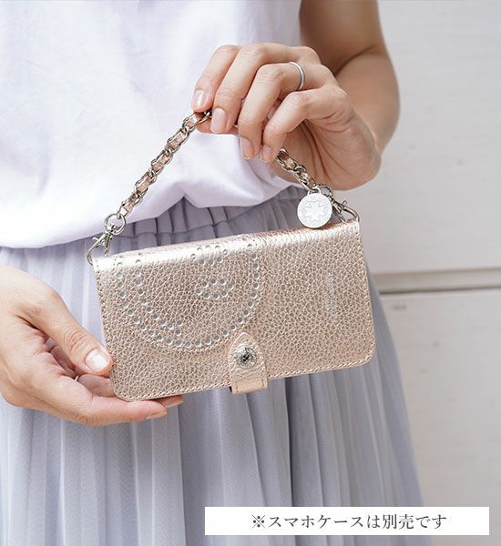 レザー ショートチェーン クローバー付 1537