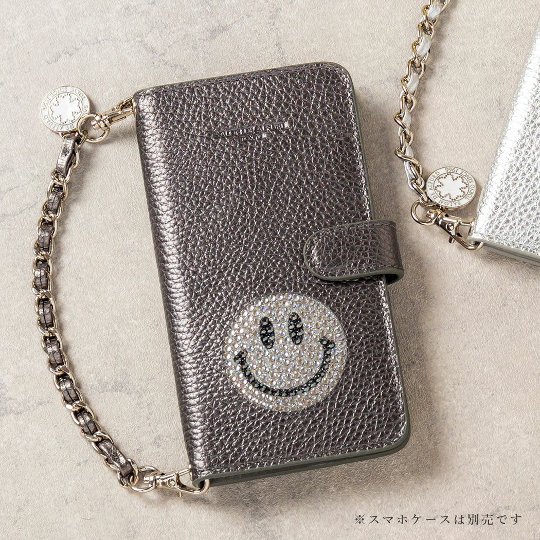 レザー ショートチェーン クローバー付 1537