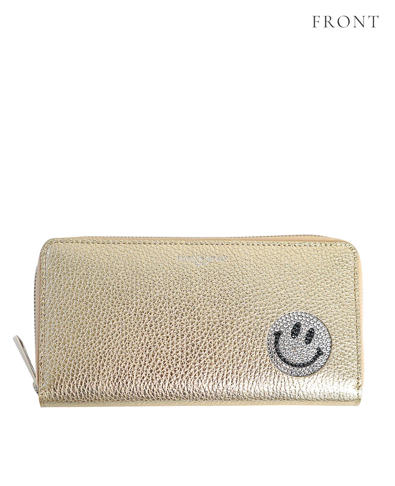 スマイル ラウンドファスナー長財布 0711-sw