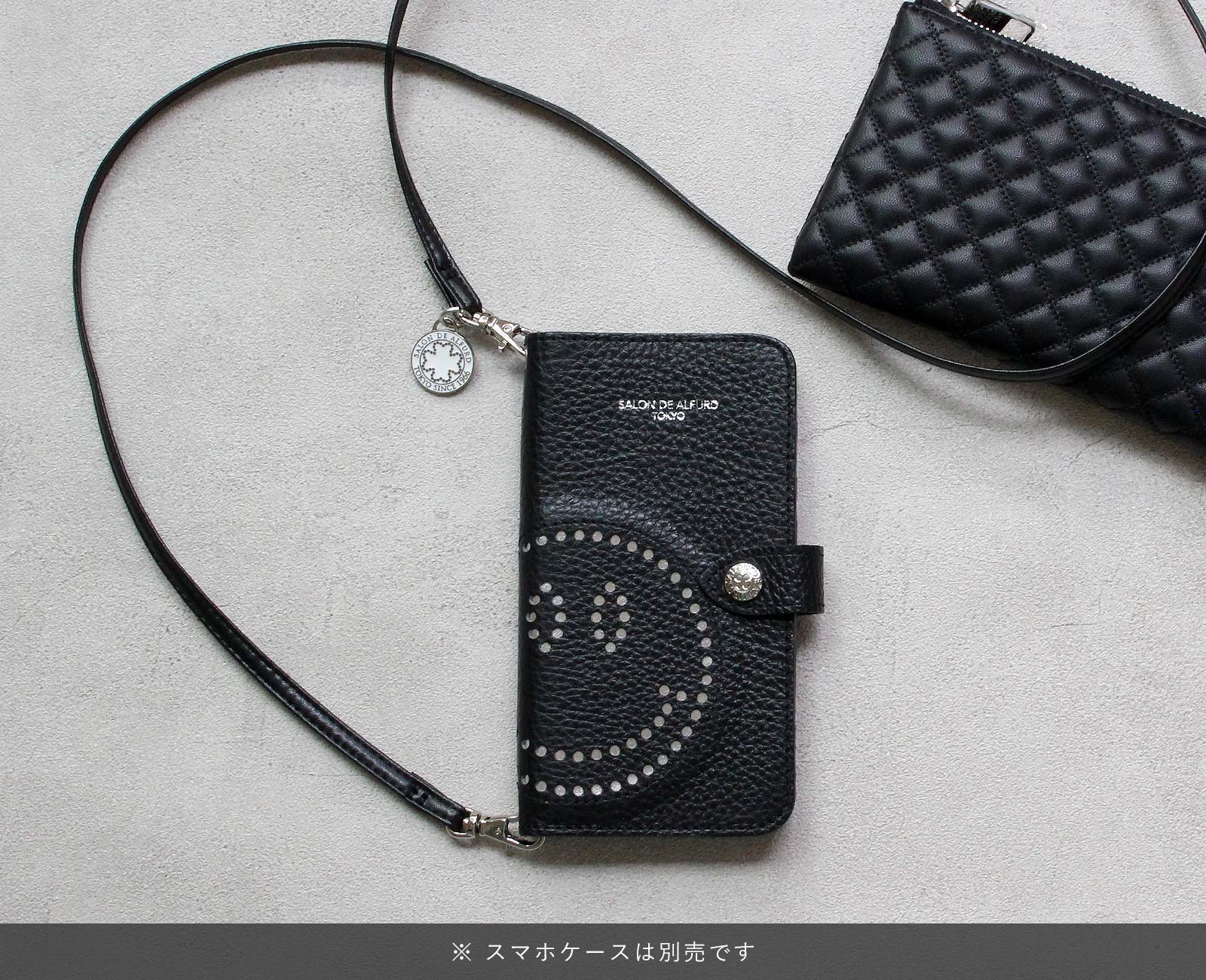 フェイクレザー ロングショルダーストラップ 1659