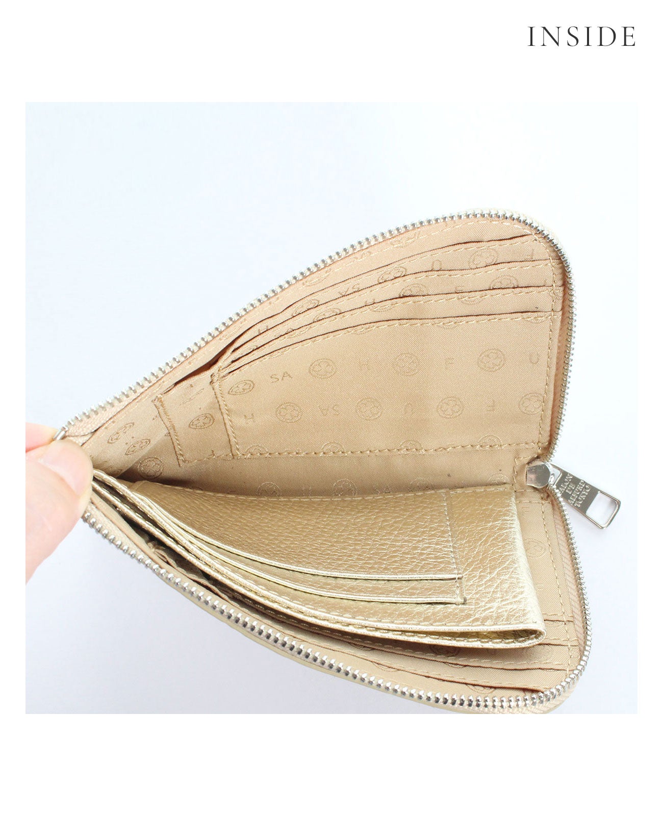 スリースター L字ミニ財布 1663