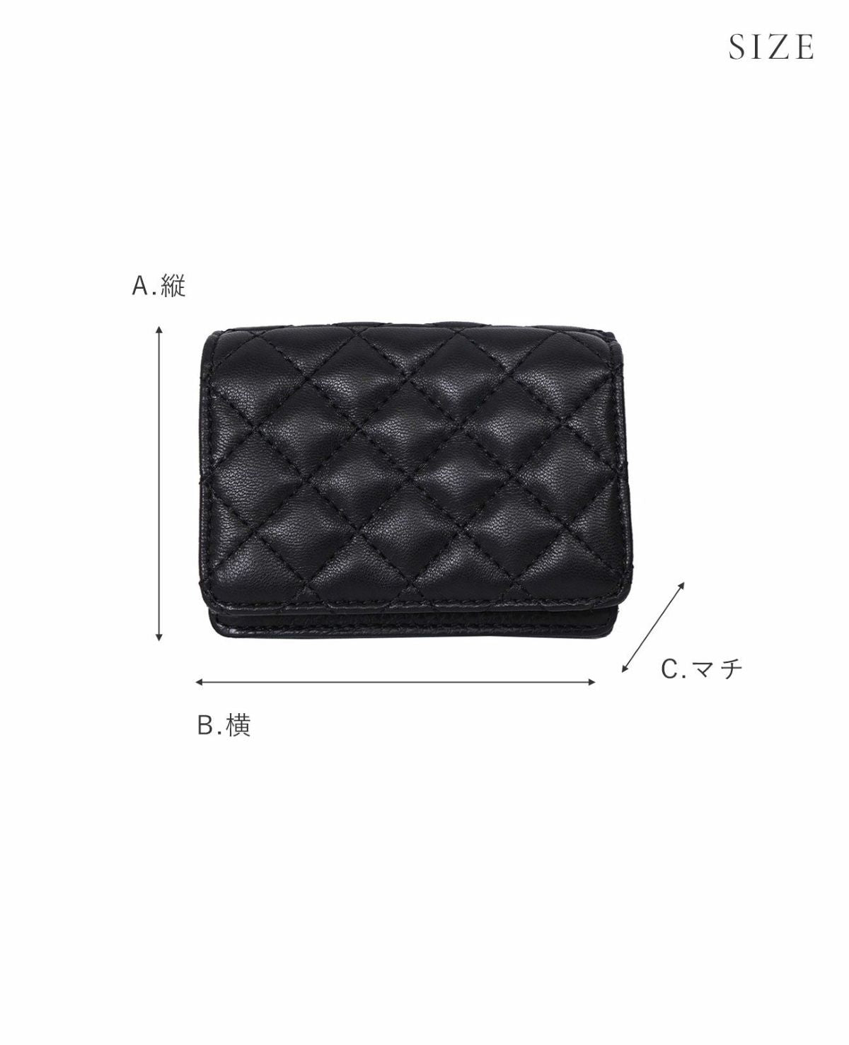 テネラ 3つ折り ミニ財布 1702