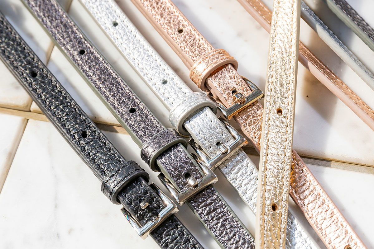 レザーショルダーストラップ アジャスター付 イタリアンシュリンク型押しレザーレザーVer. スマホショルダー 1560