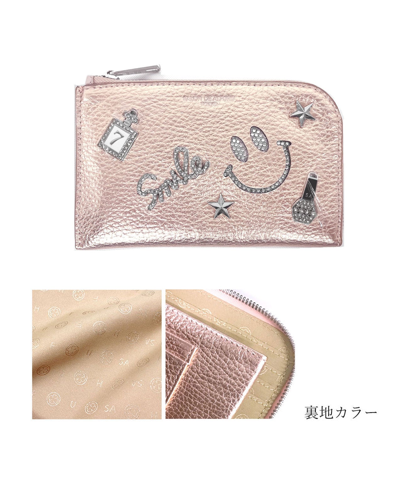 ルクーチェ L字ファスナー ミニ財布 1352