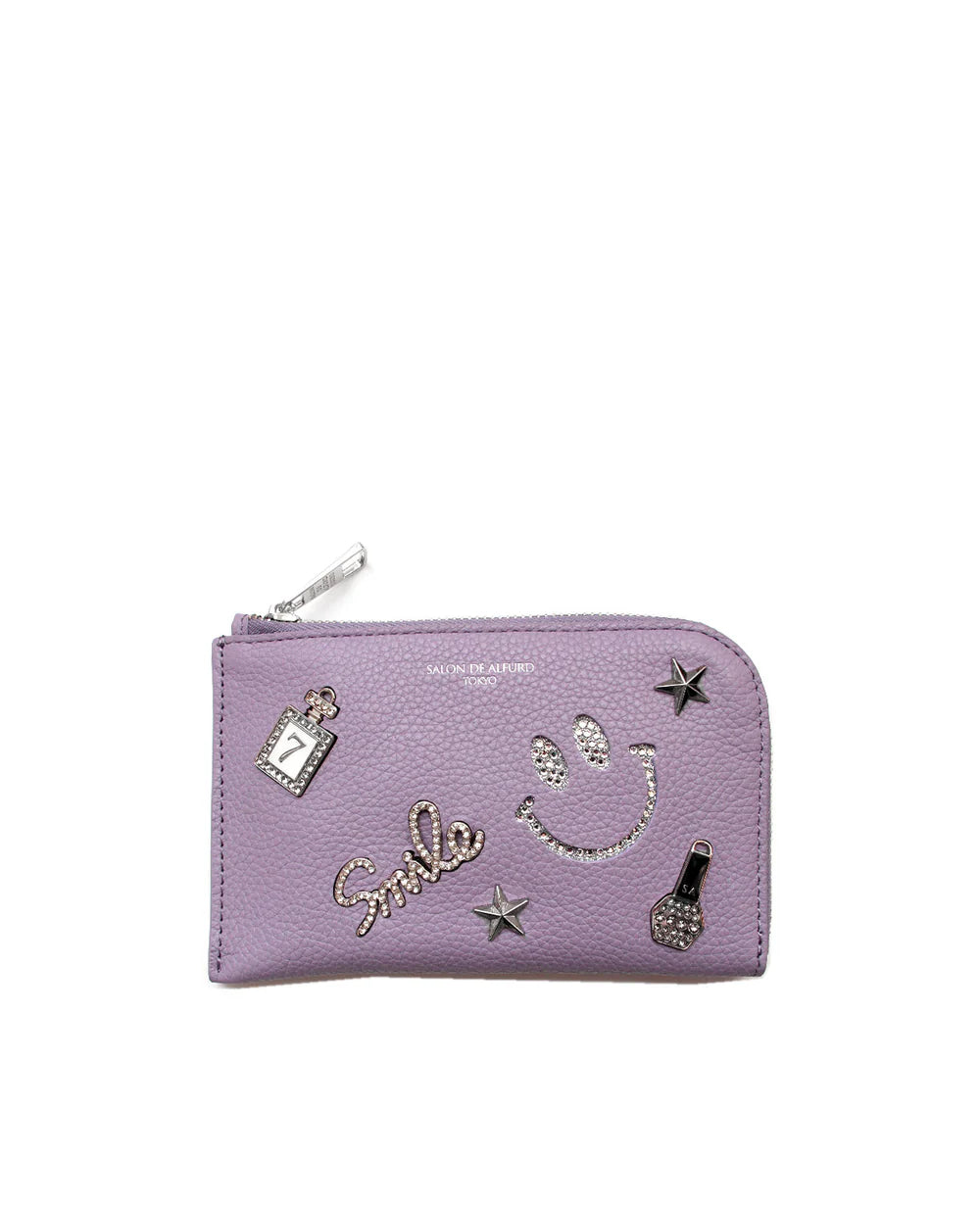 20%off [OUTLET] ルクーチェ L字ファスナー ミニ財布 スペイン製レザーVer. 1352-sc-02
