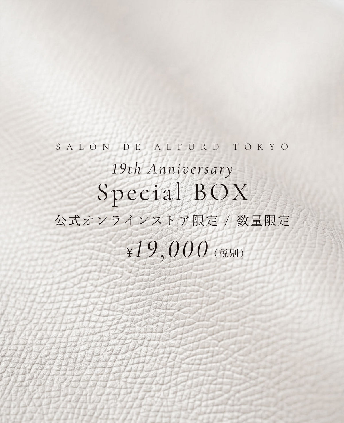 【10/9朝9時まで】【数量限定】19周年アニバーサリーSpecialBOX（福袋） 1529_19a