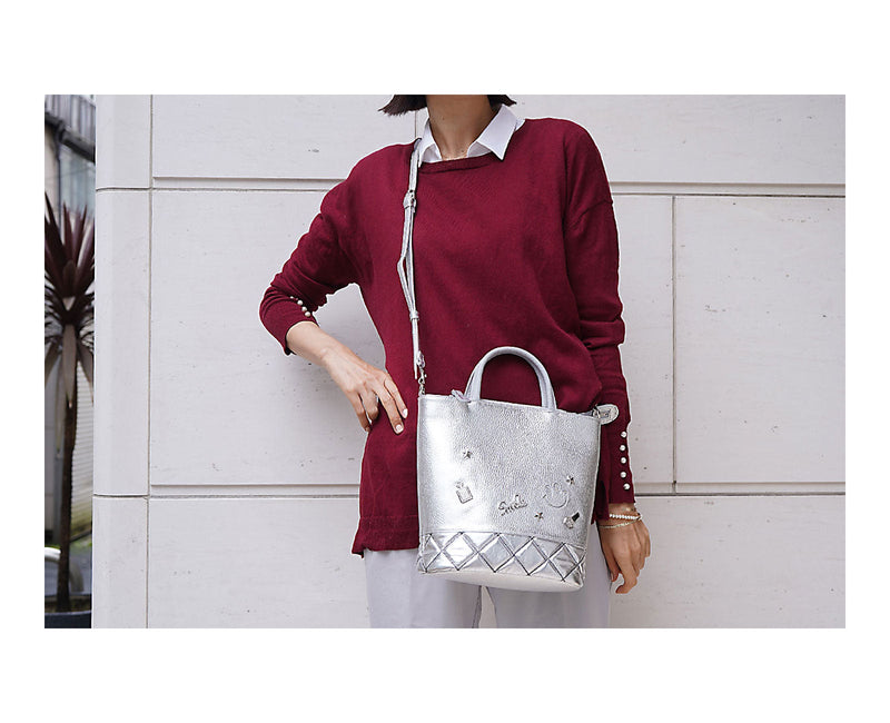 1595-02  [OUTLET] ルクーチェ サローネ マイクロ トートバッグ Sサイズ