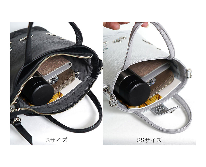 1595-02  [OUTLET] ルクーチェ サローネ マイクロ トートバッグ Sサイズ