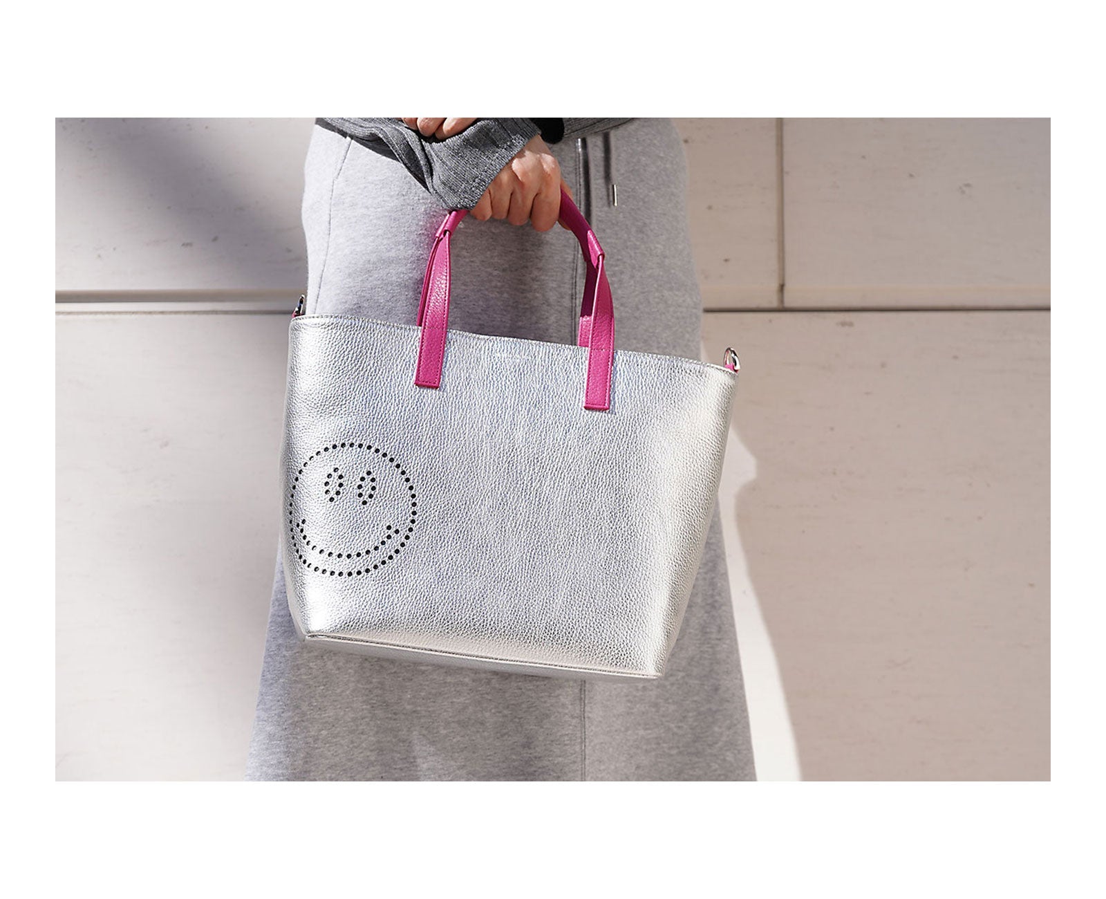 20%off  [OUTLET] スマイル ジャグジー トートバッグ Sサイズ 1608-s-02