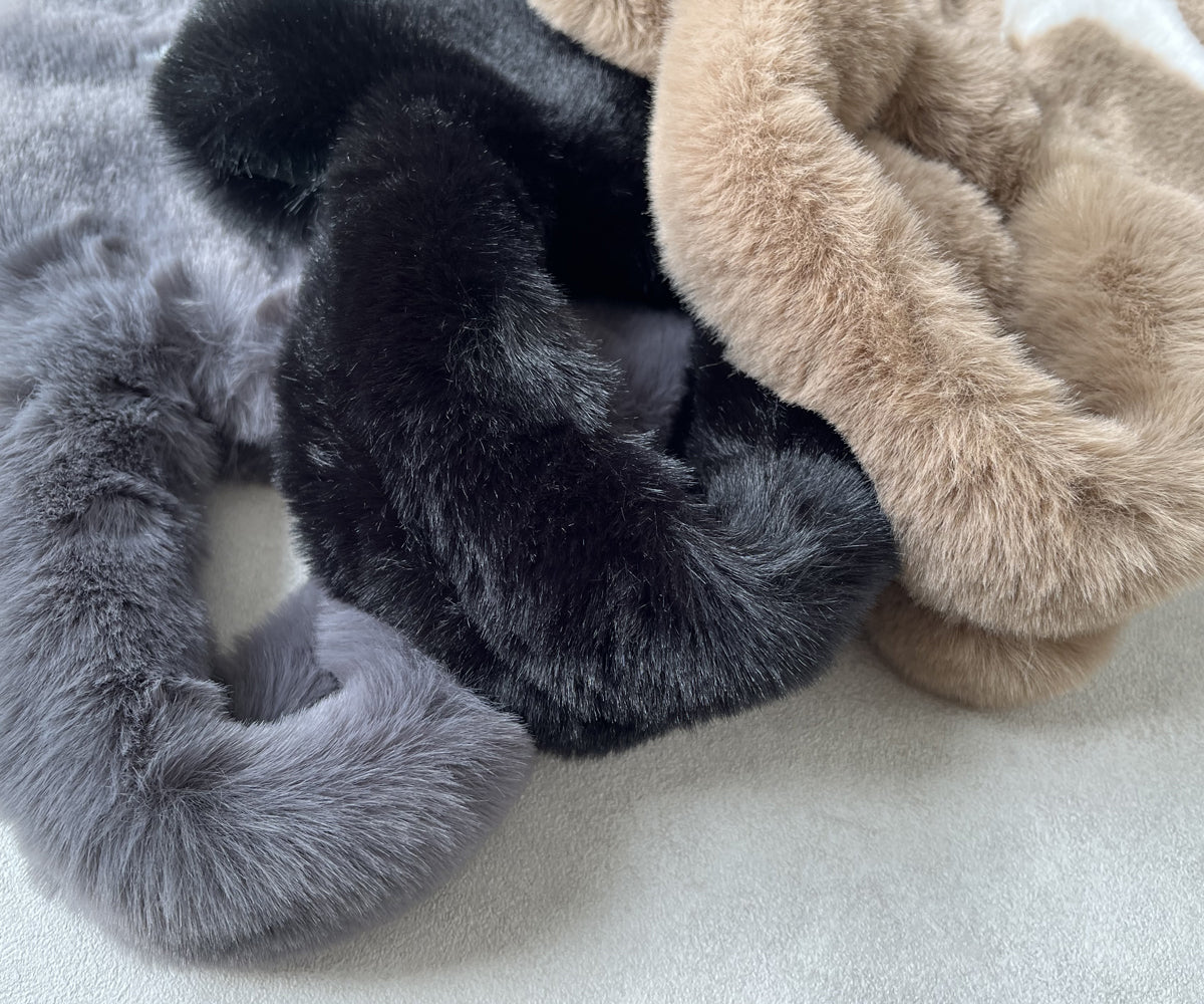 ふんわり柔らかなハンドルで、手に心地よい質感