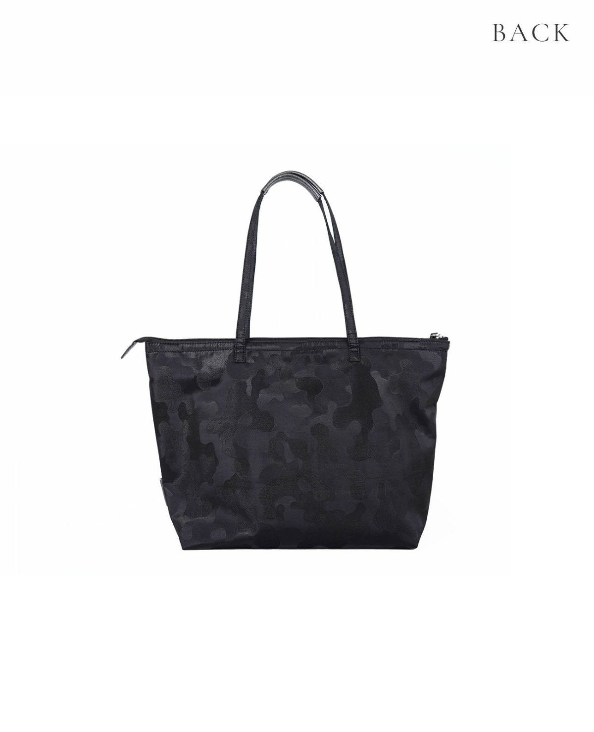 20%off [OUTLET] 1689-02 マルシェ・ド・サック ZIP付き ショッピングエコバッグ Mサイズ グリッターカモフラVer.