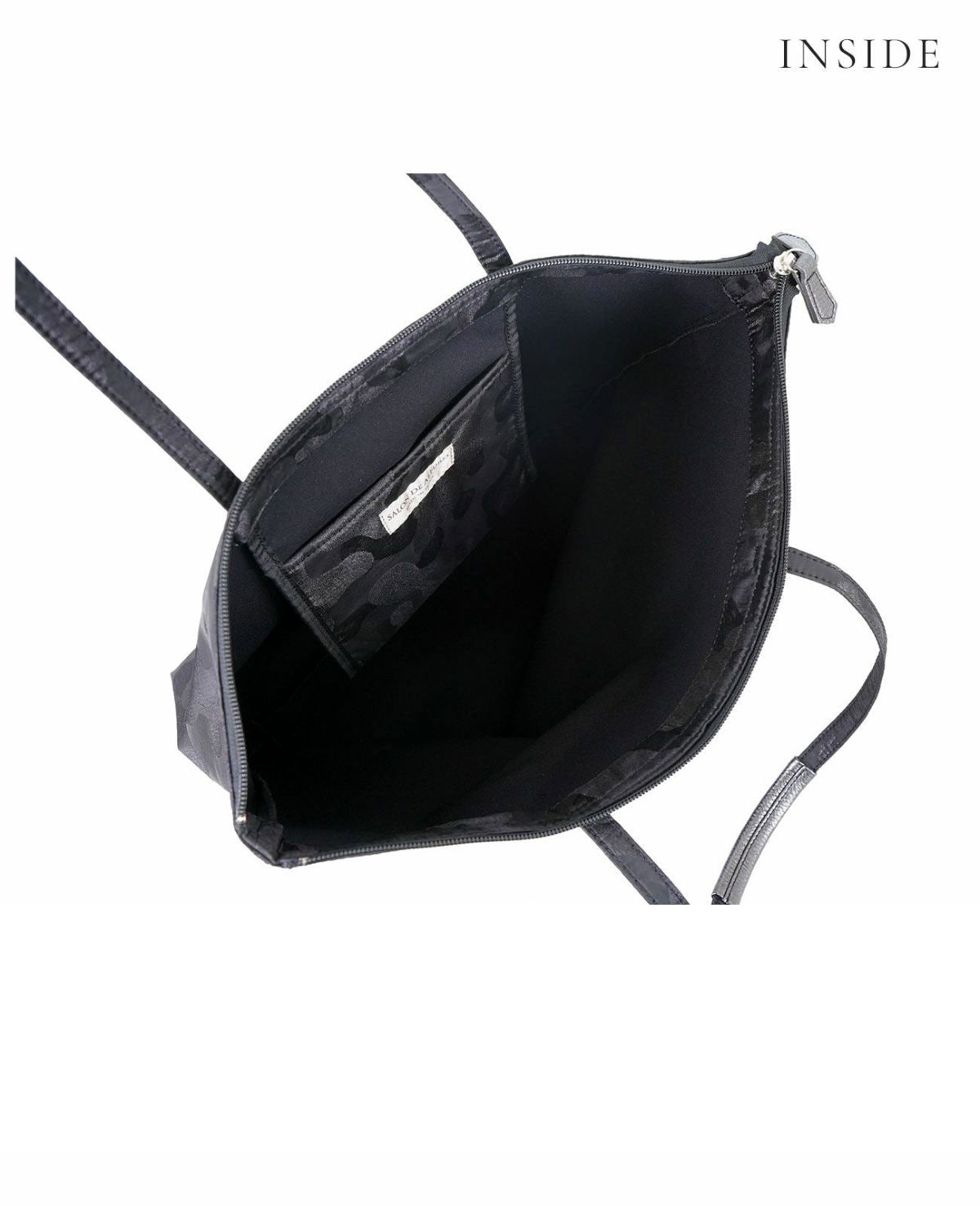 20%off [OUTLET] 1689-02 マルシェ・ド・サック ZIP付き ショッピングエコバッグ Mサイズ グリッターカモフラVer.