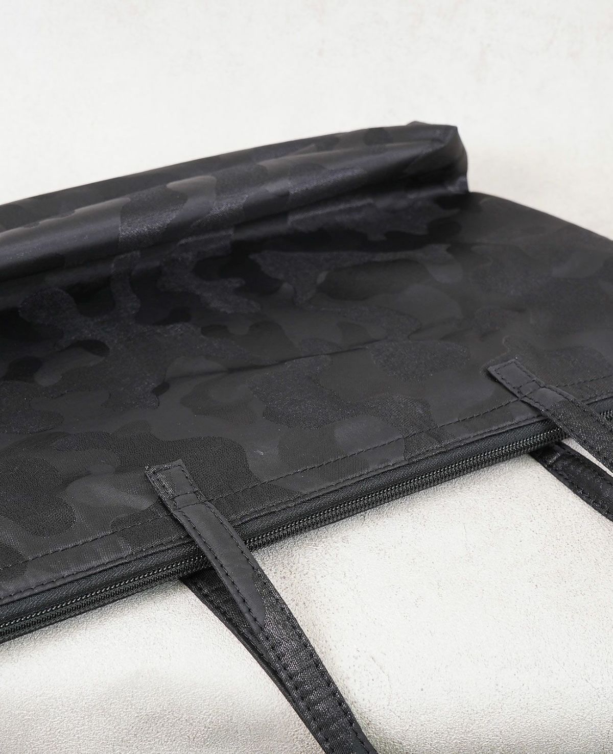20%off [OUTLET] 1689-02 マルシェ・ド・サック ZIP付き ショッピングエコバッグ Mサイズ グリッターカモフラVer.