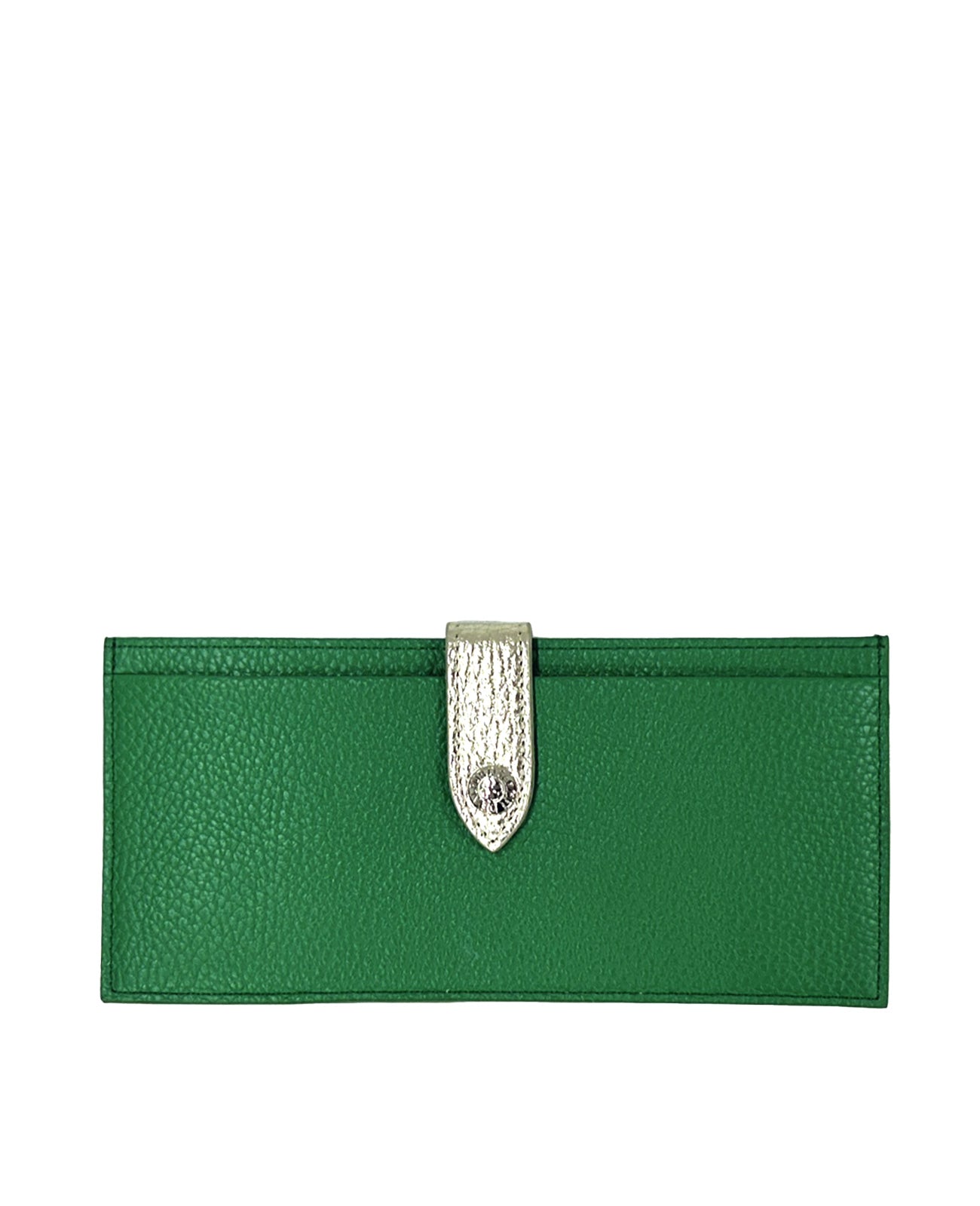 カラー：シュリンク型押しグリーン×ゴールド