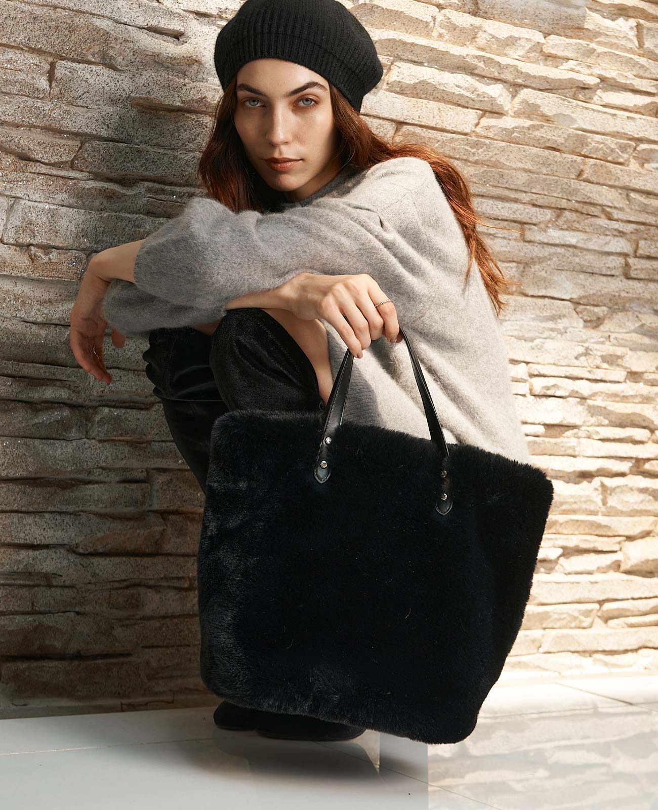 モデル着用カラー：ブラック（レッキス風）