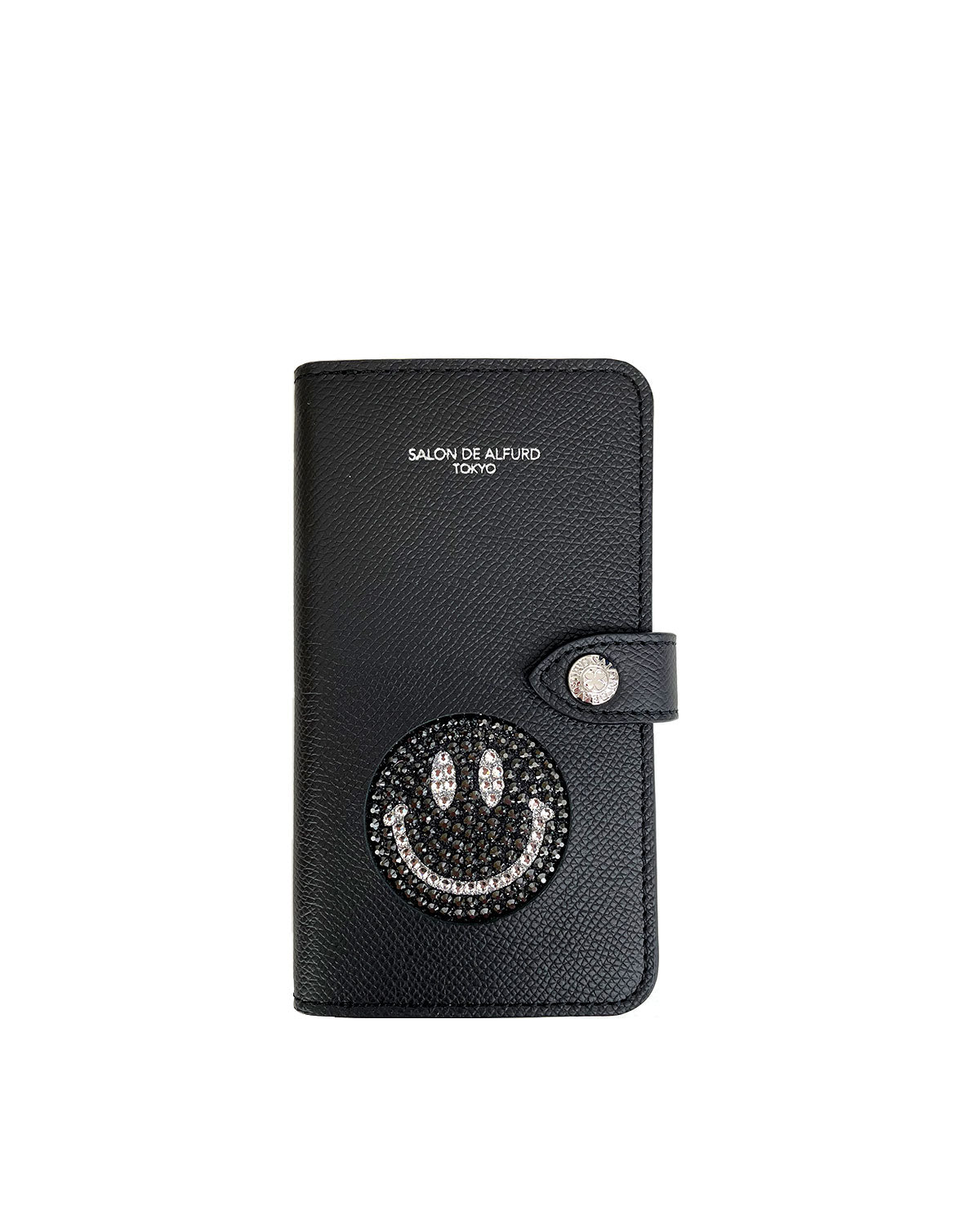 スマイル 手帳型 専用スマホケースMサイズ ボックスカーフVer. 1769s 