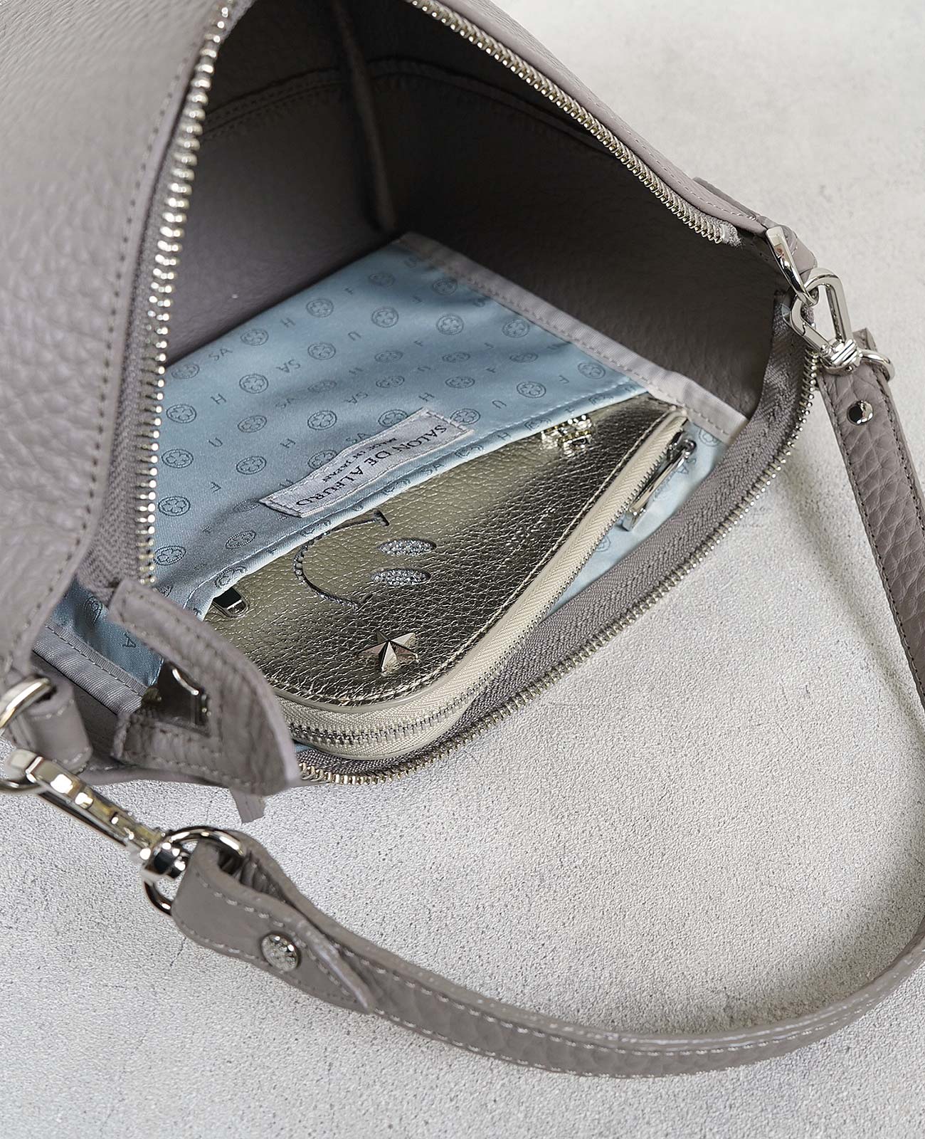 キャリー 2WAY ショルダーバッグ ダブルフェイスレザーVer. 1812-wf