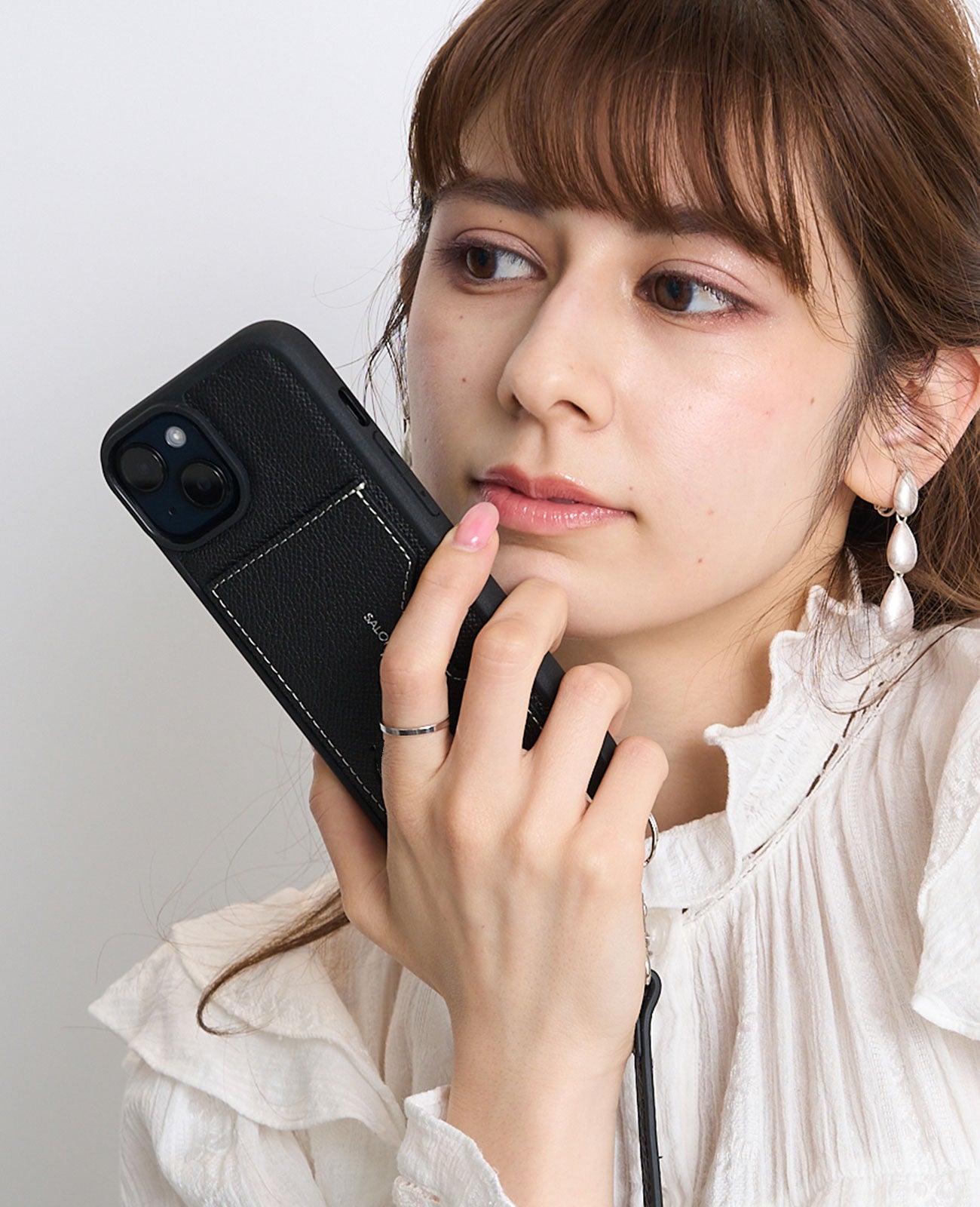 ブラック　※レザー製ロングショルダーは別売