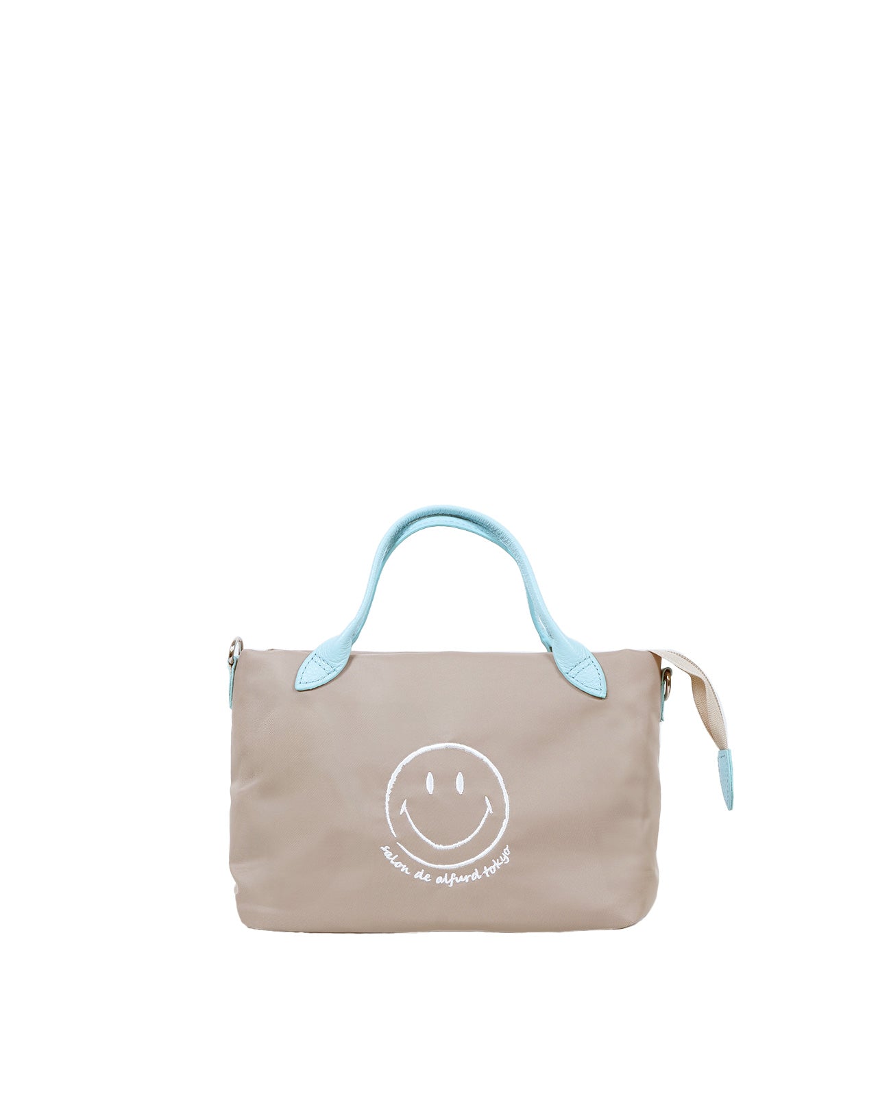 カラー：ベージュ×ペールアクア