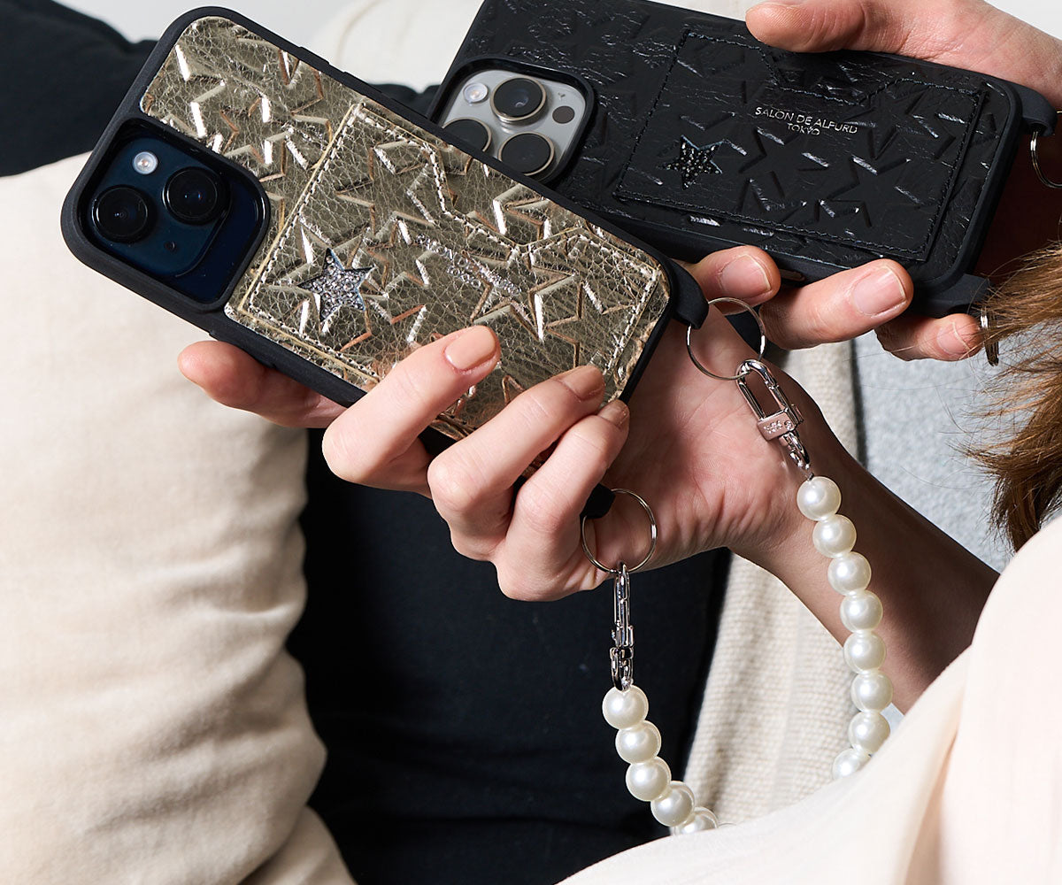 お好みのハンドルを合わせて、自分らしいスタイルに。　※パールショートハンドルは別売です。