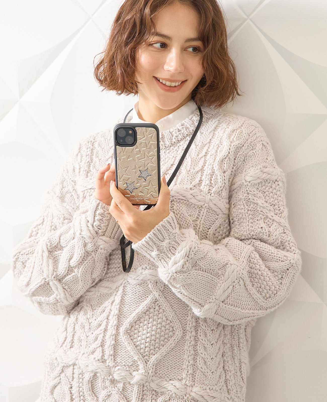 スター スマホカバーケース ショルダー付き 1917